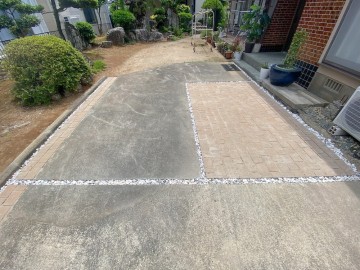 H様邸（アプローチ）